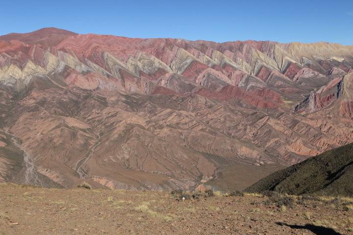 14 Colored Mountain, el Hornocal, in Argentina's northwestern province