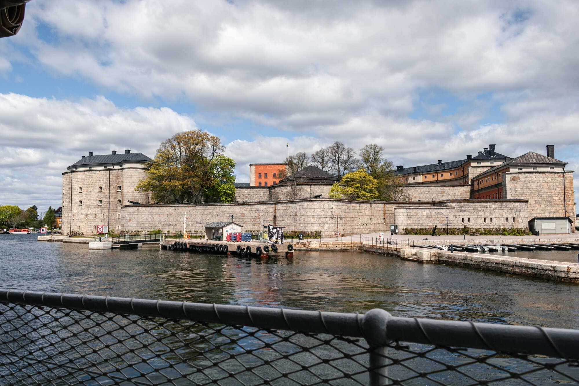Vaxholm Fortress in the Stockholm Archipelago
