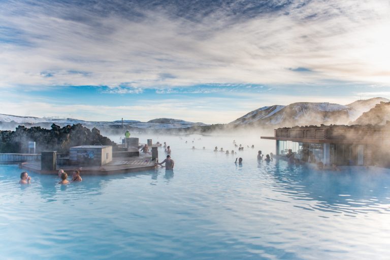 The Blue Lagoon in Iceland