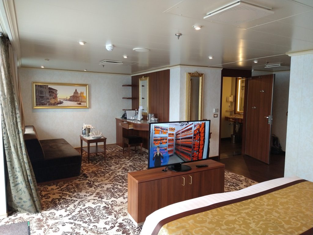 the view of a suite on costa venecia