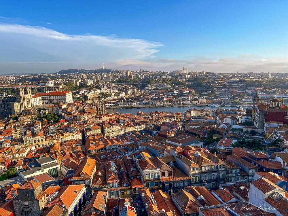 Views of Porto from the Clerigos Tower
