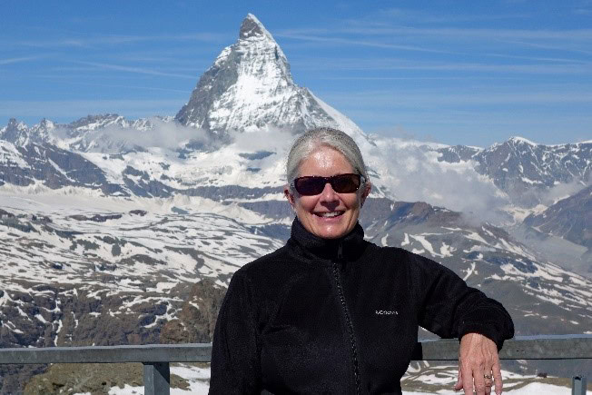 View of the Matterhorn in Switzerland 