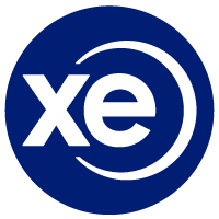 xe currency converter logo